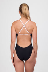 JOLYN Australia, Contrast team ones in black with contrasting white straps